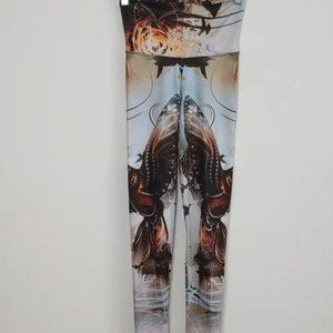 Android Jones sz Small Leggings Art